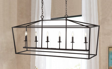 Pagoda Lantern Metal LED Pendant